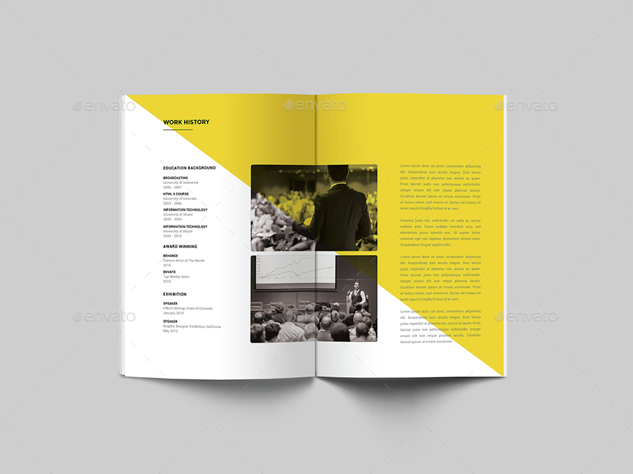 Portfolio Brochure by EditorialMonster GraphicRiver